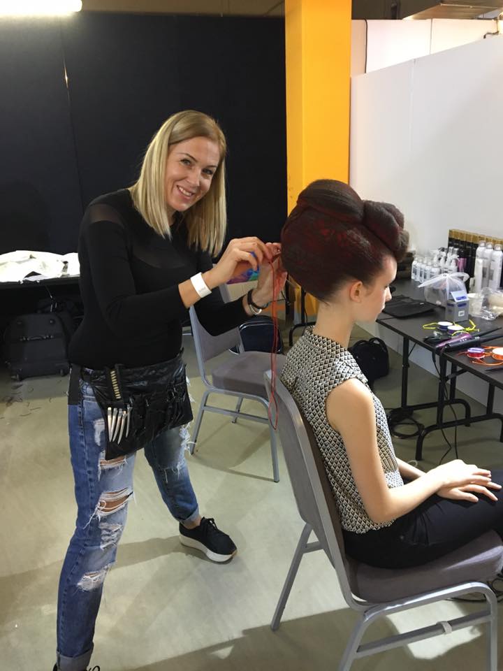 L'Oéral Professionnel, STYLE&COLOUR TROPHY, fodrászverseny, Dancsó Erika, Laetitia Guenaou