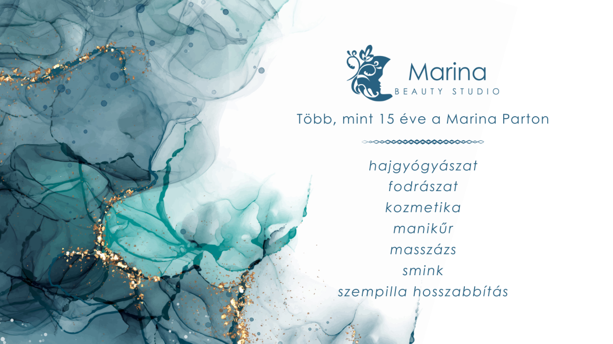 Marina Beauty Studio - Kozmetika, Szempilla-hosszabbítás, Fodrászat, Hajgyógyászat, Masszázs, Lézeres mezoterápia, Smink, Lélekgyógyászat